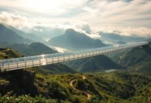 Jembatan Kaca Pertama di Indonesia Resmi Dibuka di Kawasan Wisata Dieng
